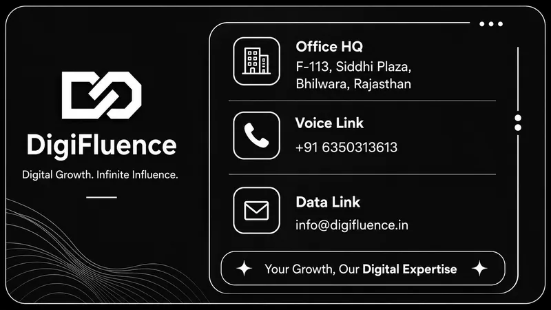 DigiFluence Business Card Back